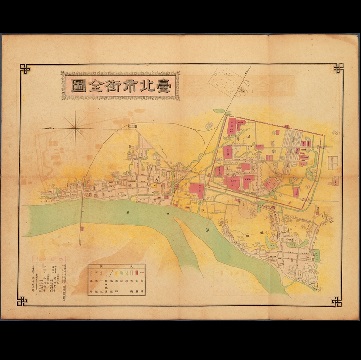 臺北市街全圖（1898年）