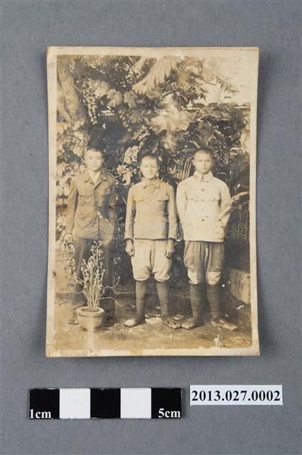 二戰從軍者林清春遺物盒及照片