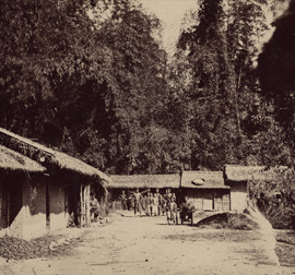 Plain indigene, village