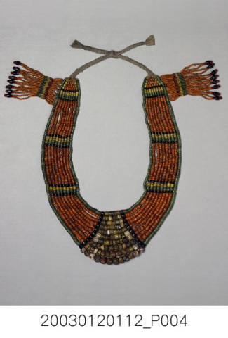 Chief' glass-bead necklace of the Paiwan tribe, Taiwan